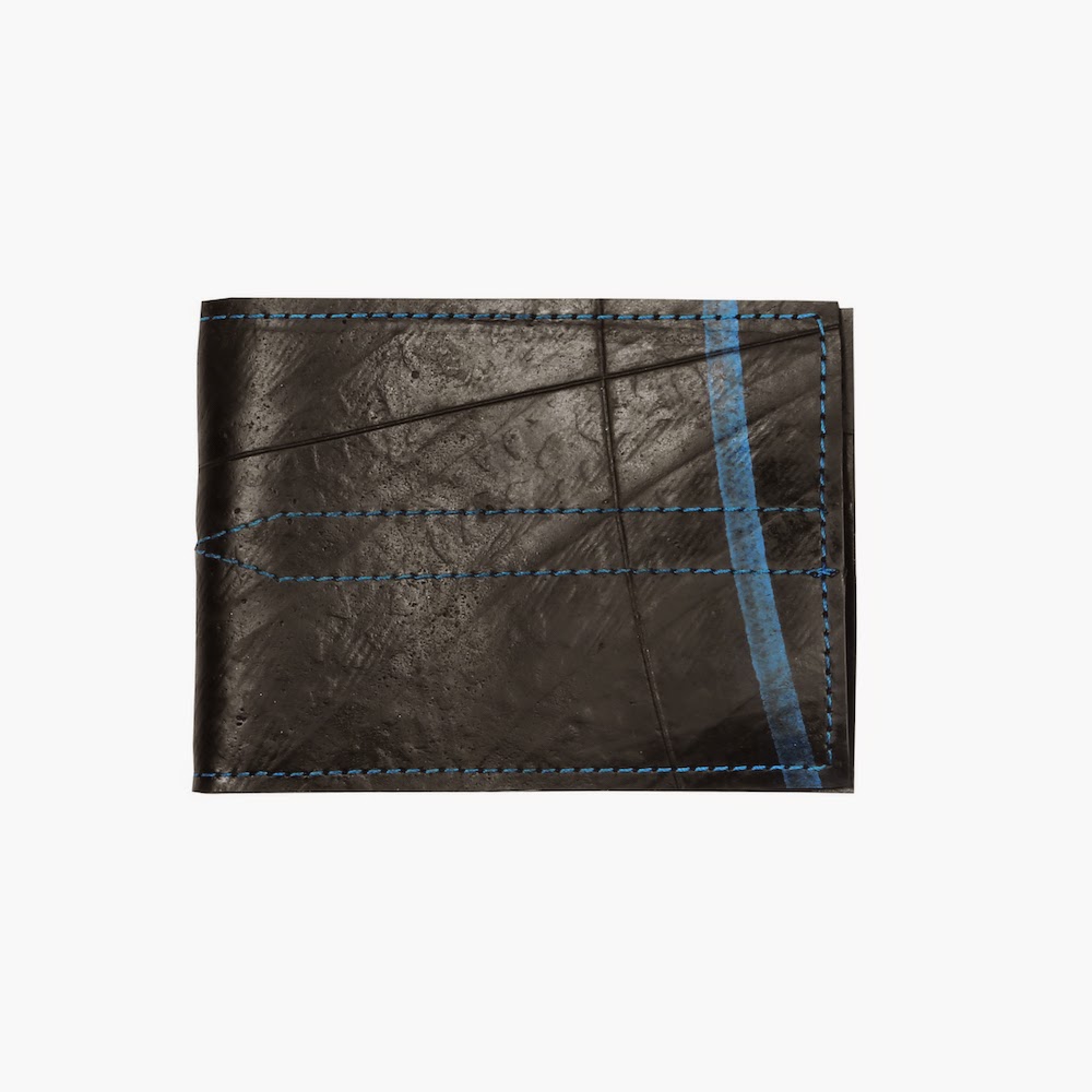 Alchemy Goods Recycled Denny Wallet - Black/Blue